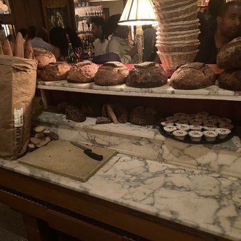 Le Diplomate - Assorted Bread at the front door - Brasseries Near Me - Washington, DC, District of Columbia