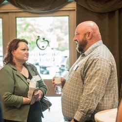 Nelson Elder Care Law - Josh Nelson, Speaking with a client