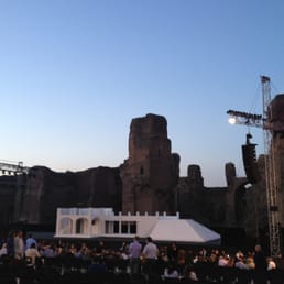 Taking in the opera Cavalleria Rusticana at the Baths of Caracalla. Bravo! Taking in the opera Cavalleria Rusticana at the Baths of Caracalla. Bravo!