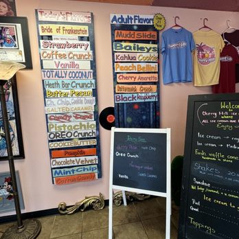 Cherry Hill Ice Cream Cafe - Ice cream flavors - Ice Cream & Frozen Yogurt Near Me - Daytona Beach, Florida Cherry Hill Ice Cream Cafe - Ice cream flavors - Ice Cream & Frozen Yogurt Near Me - Daytona Beach, Florida