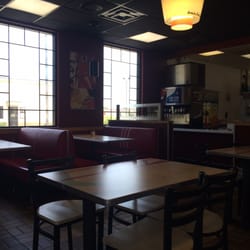 KFC - Interior, much brighter than the pix, shooting toward light