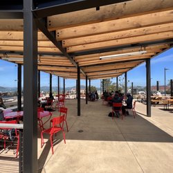Presidio Tunnel Tops - Seating to avoid the wind