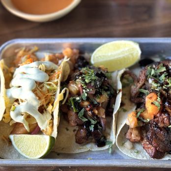 Little Donkey - Fish taco and Al Pastor. Fish was better Pastor was cold but the portions were good. - Mexican Near Me - Seattle, Washington Little Donkey - Fish taco and Al Pastor. Fish was better Pastor was cold but the portions were good. - Mexican Near Me - Seattle, Washington