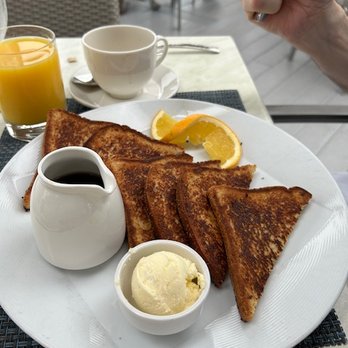 One Duval Restaurant & Bar - gluten-free French toast - New American Near Me - Key West, Florida One Duval Restaurant & Bar - gluten-free French toast - New American Near Me - Key West, Florida
