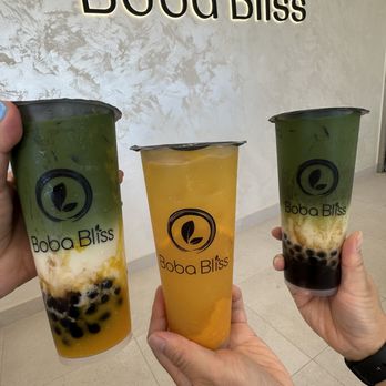 Boba Bliss - Mango matcha with boba, Summer mango green tea, Matcha brown sugar pearl latte - Bubble Tea Near Me - San Jose, California Boba Bliss - Mango matcha with boba, Summer mango green tea, Matcha brown sugar pearl latte - Bubble Tea Near Me - San Jose, California