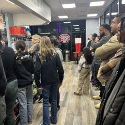Look at how long this line was Look at how long this line was
