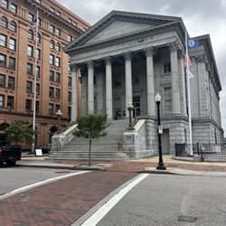 US Customs House - Entrance