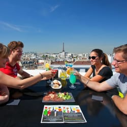 Lounge Bar View Rooftop - Vue de la terrasse du Lounge Bar View au 7ème étage
