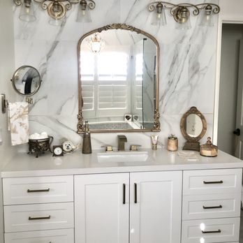 Molto Bello Tile and Marble - Vanity backsplash - General Contractors Near Me Molto Bello Tile and Marble - Vanity backsplash - General Contractors Near Me