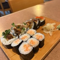 Matsuya Japanese Restaurant - Spicy Salmon Roll and Spider Roll
