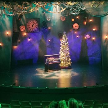 Zach Theater - The stage before the show began. - Performing Arts Near Me - Austin, Texas