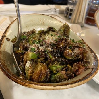The Peached Tortilla - Charred Brussels - Asian Fusion Near Me - Austin, Texas