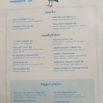 Seaboy - Tonight's menu - Seafood Near Me - Cornelius, North Carolina Seaboy - Tonight's menu - Seafood Near Me - Cornelius, North Carolina