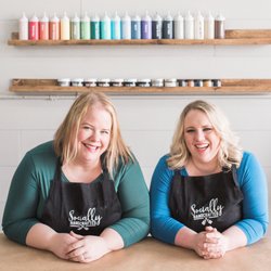 Socially Handcrafted - Andrea & Kelly   Founders of Socially Handcrafted