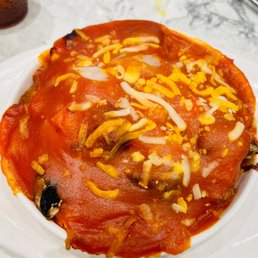 Baked Pork Chop and Seafood on Rice / 焗金牌太極飯