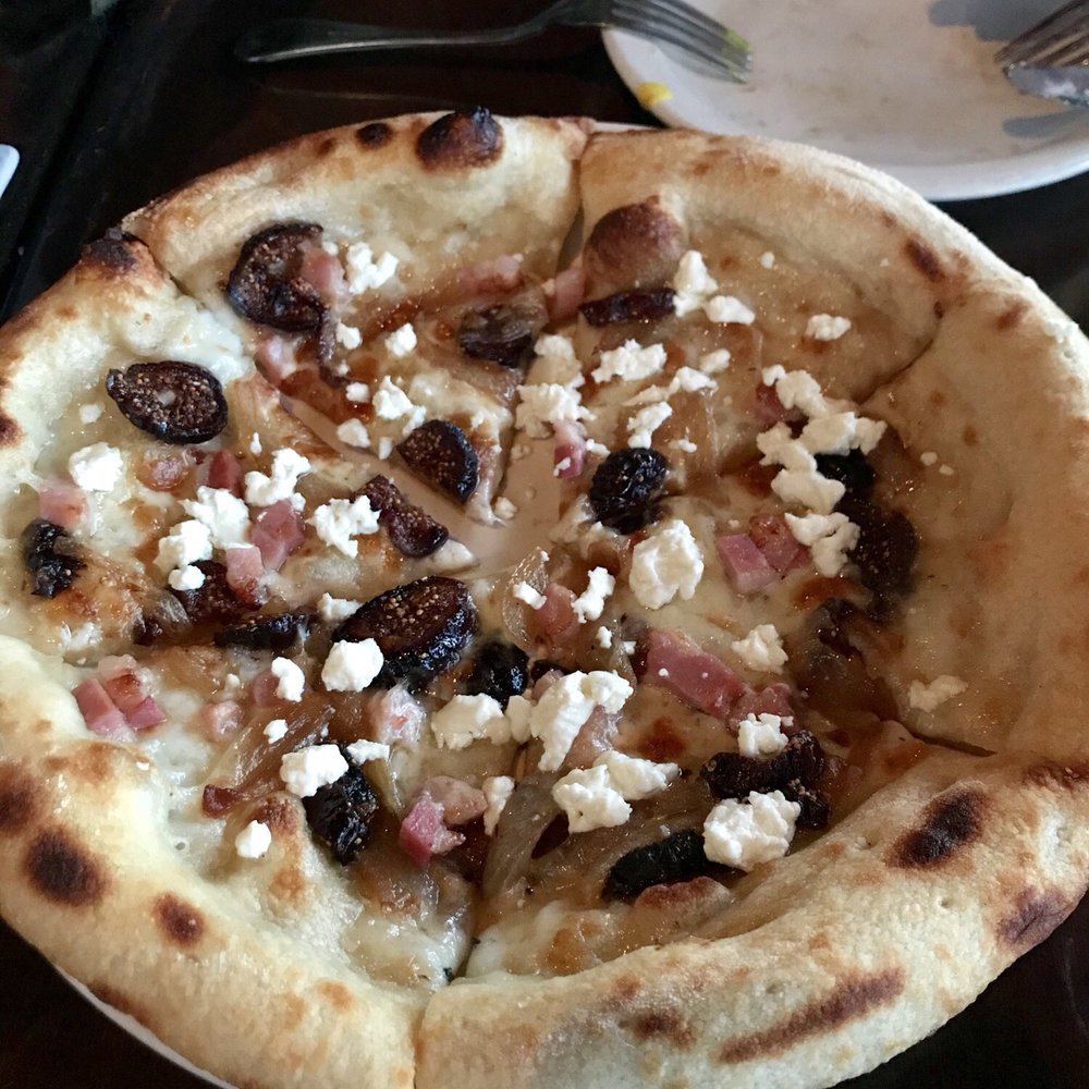 Phoenecia - Fig and Pancetta Pizza. Good but I've had better elsewhere - Pizza Near Me - Seattle, Washington Phoenecia - Fig and Pancetta Pizza. Good but I've had better elsewhere - Pizza Near Me - Seattle, Washington