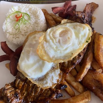 Perusa Peruvian Cuisine - Steak a la pobre, huge portion, so so good. - Peruvian Near Me - Wall Township, New Jersey Perusa Peruvian Cuisine - Steak a la pobre, huge portion, so so good. - Peruvian Near Me - Wall Township, New Jersey