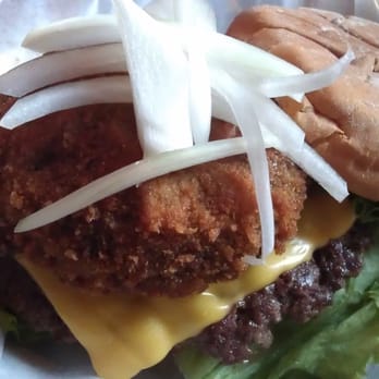 AJ Bombers - Bomber burger with extra onions - Burgers Near Me - Milwaukee, Wisconsin AJ Bombers - Bomber burger with extra onions - Burgers Near Me - Milwaukee, Wisconsin