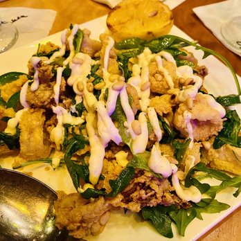 Rustic Kitchen Bistro & Bar - Fried calamari, aioli was so good on it - Italian Near Me - Wilkes-Barre, Pennsylvania Rustic Kitchen Bistro & Bar - Fried calamari, aioli was so good on it - Italian Near Me - Wilkes-Barre, Pennsylvania