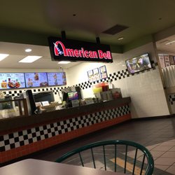 American Deli - View of the restaurant from a nearby table