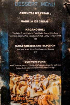 Menu photo 8 Blue Buddha Sushi Lounge Page, AZ Menu photo 8 Blue Buddha Sushi Lounge Page, AZ