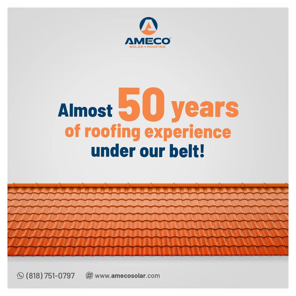 Slide of AMECO Solar & Roofing