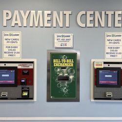 Local Laundry - The card/payment system. No quarter and only accepts bills are cards ($5min on card)