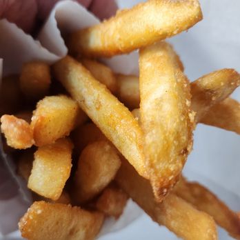 Burger Stop And Grill - Delicious fries! Very crispy. - Burgers Near Me - Fowler, California