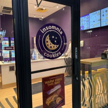 Insomnia Cookies - Door sign - Desserts Near Me - Las Vegas, Nevada