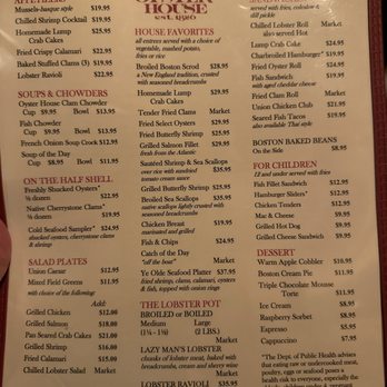 Union Oyster House - Seafood Near Me - Boston, Massachusetts