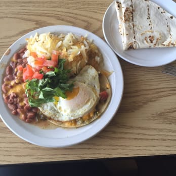 Hannah and Nate's - Lite portion Huevros Rancheros - Breakfast & Brunch Near Me - Albuquerque, New Mexico