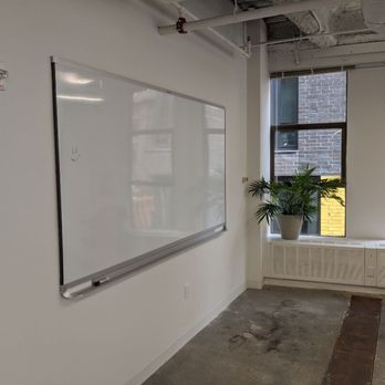 TVProfs - Desk board 80" at office - TV Mounting Near Me - New York, New York TVProfs - Desk board 80" at office - TV Mounting Near Me - New York, New York