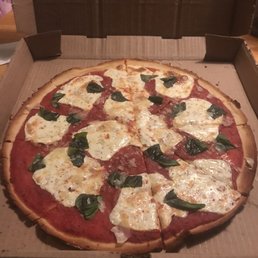 Margarita Pizza, gluten free crust