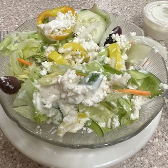 Mark's Midtown Coney Island Restaurant - Mini Greek Salad  No Beets Ranch Dressing - Diners Near Me - Ann Arbor, Michigan