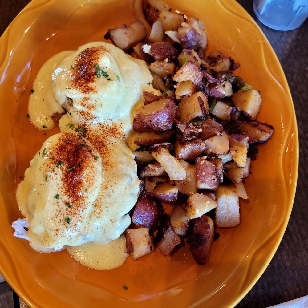 Hashes & Brews - Crab cake benedict - Bars Near Me - San Bruno, California Hashes & Brews - Crab cake benedict - Bars Near Me - San Bruno, California