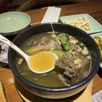 Jincook - Beef Short Rib Soup (Galbi-Tang) - Korean Near Me - Santa Monica, California