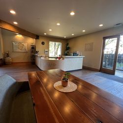 Weatherborne Wine - Spacious seating in our beautiful, wood-framed tasting room.
