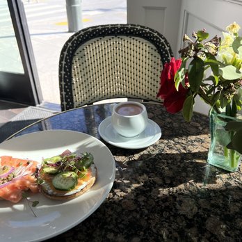 Cafe Angolo - Lox bagel and hot chocolate at Cafe Angolo - Cafes Near Me - San Francisco, California Cafe Angolo - Lox bagel and hot chocolate at Cafe Angolo - Cafes Near Me - San Francisco, California