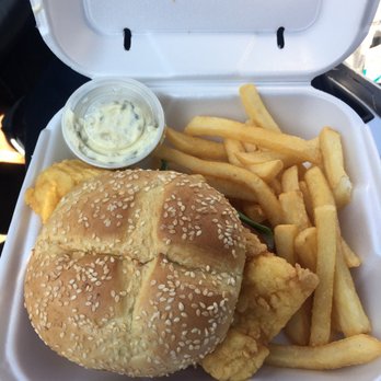 Kelly's Roast Beef - Fish Sandwich and Fries - Sandwiches Near Me - Revere, Massachusetts
