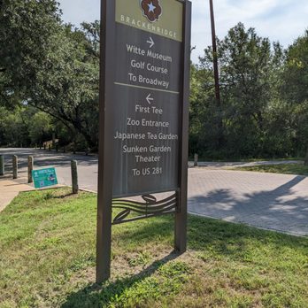 Brackenridge Park - Directions to various parts of the park - Parks Near Me - San Antonio, Texas