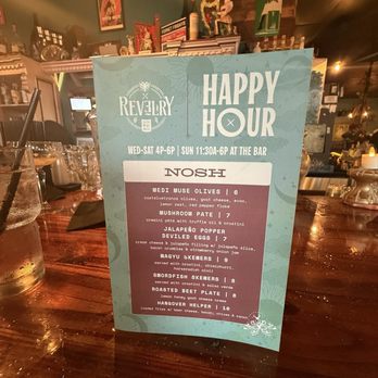 Revelry - Happy hour menu - Beer Bar Near Me - Pompano Beach, Florida Revelry - Happy hour menu - Beer Bar Near Me - Pompano Beach, Florida