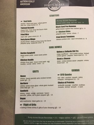 Menu photo 7 Forty Acres Soul Kitchen Grand Rapids, MI Menu photo 7 Forty Acres Soul Kitchen Grand Rapids, MI