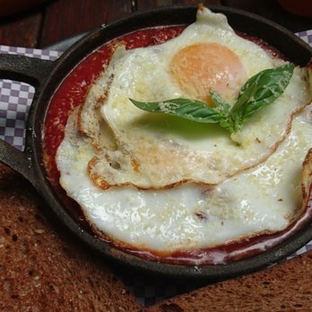 Motown Coffee Brewers - Baked eggs in tomato basil sauce - Coffee & Tea Near Me - Sydney, NSW