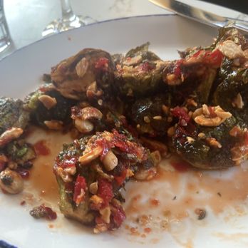 Mesler Kitchen Bar Lounge - Crispy Brussels with Marcona almonds -excellent! - New American Near Me - Chicago, Illinois Mesler Kitchen Bar Lounge - Crispy Brussels with Marcona almonds -excellent! - New American Near Me - Chicago, Illinois