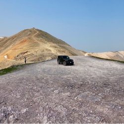 Canyon Creek Jeep - Jeep Rubicon on Imogene Pass
