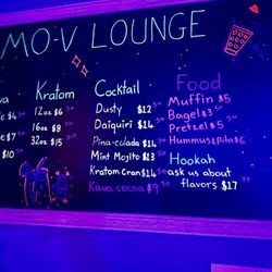 Mo-V Lounge - Menu