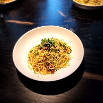 Sparrow - Capellini Carbonara - New American Near Me - Kirkland, Washington