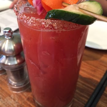 Grace's Table - Bloody with pickled veggies was amazing - New American Near Me - Napa, California