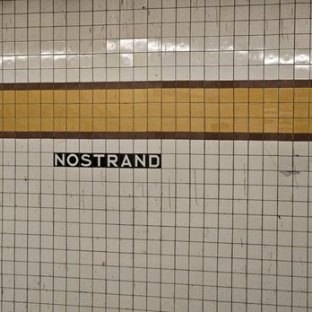 MTA - Nostrand Ave Subway Station - Metro Stations Near Me - New York, New York