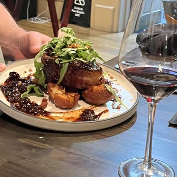 Valentino’s Pasta and Wine - Dry aged pork chop. - Italian Near Me - Ottawa, Illinois Valentino’s Pasta and Wine - Dry aged pork chop. - Italian Near Me - Ottawa, Illinois
